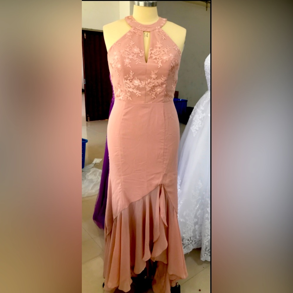 Brand new never been worn size 14. I paid $130.00 asking for $100.00.